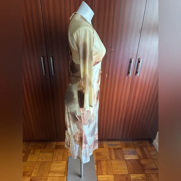 Vintage 1995s ,rare Fabulous ROBERTO CAVALLI lightweight dress with Logo. Size M - Picture 6 of 16